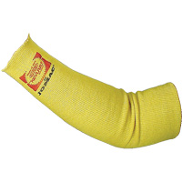 Manchons tubulaire 1 &eacute;paisseur, Kevlar, 10", ANSI niveau 3/ASTM F-1790, Jaune Ottawa Fastener Supply