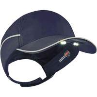 Skullerz<sup>®</sup> 8965 Lightweight Bump Cap Hat with LED Lighting, Navy Blue SGQ310 | Ottawa Fastener Supply