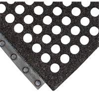 24/Seven&reg; Anti-Fatigue Workstation Mats, Honeycomb, 2' x 3' x 5/8", Black, Natural Rubber Ottawa Fastener Supply