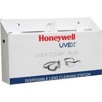 Uvex<sup>®</sup> Clear<sup>®</sup> Plus Disposable Lens Cleaning Station, Cardboard, 16" L x 3.19" D x 9.25" H SGQ557 | Ottawa Fastener Supply