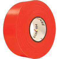 Flagging Tape, 1.1875" W x 164' L, Fluorescent Orange SGQ805 | Ottawa Fastener Supply