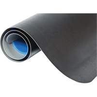 WD Elegance Anti-Microbial Mats, Smooth, 2' x 3' x 9/16", Black, Vinyl Ottawa Fastener Supply