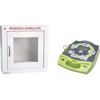 AED Plus<sup>®</sup> Defibrillator with Alarmed Flush Wall Cabinet, Automatic, English, Class 4 SGR004 | Ottawa Fastener Supply