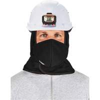 N-Ferno&reg; Winter Hard Hat Liner with Mouthpiece, Fleece Lining, One Size, Black Ottawa Fastener Supply