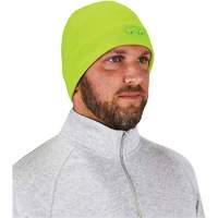 N-Ferno&reg; Skull Cap Beanie Hat with LED Lights, One Size, High-Visibility Lime Green Ottawa Fastener Supply