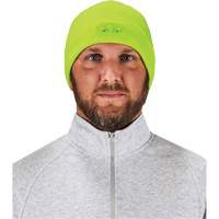 N-Ferno&reg; Skull Cap Beanie Hat with LED Lights, One Size, High-Visibility Lime Green Ottawa Fastener Supply