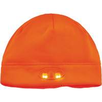 N-Ferno&reg; Skull Cap Beanie Hat with LED Lights, One Size, Black Ottawa Fastener Supply
