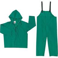 Dominator Limited Flammability Rain Suit, Large, Green Ottawa Fastener Supply