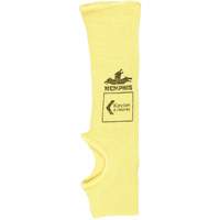 Safety Cut Pro Single-Ply Cut Resistant Sleeve, Kevlar&reg;, 10", ASTM ANSI Level A2, Yellow Ottawa Fastener Supply