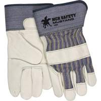 Mustang Fitters Gloves, Large, Grain Cowhide Palm, Fleece Inner Lining Ottawa Fastener Supply