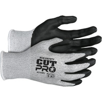 Safety Cut Pro Cut Resistant Gloves, Size Large, 13 Gauge, Bi-Polymer Coated, HPPE Shell, ASTM ANSI Level A7 Ottawa Fastener Supply