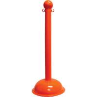 Poteau pour service intense, Hauteur de 40", Orange Ottawa Fastener Supply