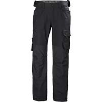 Oxford Work Pants, Cotton, Black, Size 30 Ottawa Fastener Supply