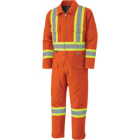 5540A Quilted Coveralls, 2X-Large, Orange Ottawa Fastener Supply