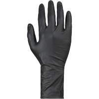Gants jetables KeepKleen, Petit, Nitrile, 8 mils, Sans poudre, Noir Ottawa Fastener Supply