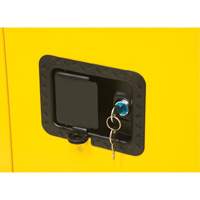 Armoire pour produits inflammables, 12 gal., 1 Porte(s), 23" La x 35" h x 18" p Ottawa Fastener Supply