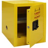 Flammable Storage Cabinet, 4 gal., 1 Door, 17" W x 22" H x 18" D SGU584 | Ottawa Fastener Supply