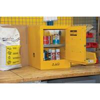 Flammable Storage Cabinet, 4 gal., 1 Door, 17" W x 22" H x 18" D SGU584 | Ottawa Fastener Supply