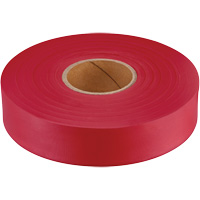 Empire Flagging Tape, 1" W x 600' L, Fluorescent Red Ottawa Fastener Supply