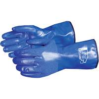 Gants r&eacute;sistants aux produits chimiques North Sea, Taille Petit, 11" lo, Nitrile, Doublure en Molleton, Gant de calibre hiver Ottawa Fastener Supply