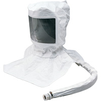 Replacement Tyvek<sup>®</sup> Maintenance Free Hood Assembly with Suspension, Universal, Soft Top, Single Shroud SGU785 | Ottawa Fastener Supply