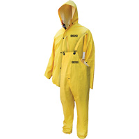 Deny 3-Piece FR Rainwear Suit, 5X-Large, Yellow Ottawa Fastener Supply