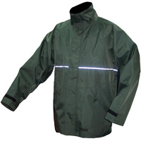 Journeyman Waterproof Jacket, Nylon, Medium, Green SGV462 | Ottawa Fastener Supply