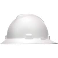 Casque de s&eacute;curit&eacute; &agrave; bordure compl&egrave;te Hydro Dip V-Gard, R&eacute;pond aux normes CSA type 1, Suspension Rochet, Non ventil&eacute; Ottawa Fastener Supply