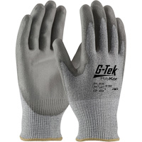 Gants r&eacute;sistants aux coupures G-Tek PolyKor, Taille Petit, Calibre 13, Rev&ecirc;tement Polyur&eacute;thane, Enveloppe en Poly&eacute;thyl&egrave;ne, ASTM ANSI niveau A4/EN 388 niveau 5/EN 388 niveau D Ottawa Fastener Supply