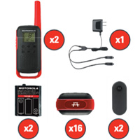 TalkAbout™ Two-Way Radios, FRS Radio Band, 22 Channels, 32 km Range SGW761 | Ottawa Fastener Supply