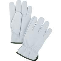 Premium Driver's Gloves, Medium, Grain Goatskin Palm Ottawa Fastener Supply