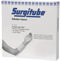 Surgitube Tubular Gauze, Roll, 65-1/2' L x 1-1/2" W, Medical Device Non-Medical SGX044 | Ottawa Fastener Supply