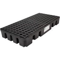 Black Diamond Low Profile Spill Pallet, 25.5 US gal. Spill Capacity, 49" x 24" x 6.5" Ottawa Fastener Supply