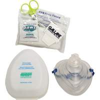 CPR Pocket Face Mask & Accessories Kit, Reusable Mask, Class 2 SGX725 | Ottawa Fastener Supply
