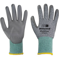 WorkEasy Cut Protective Gloves, Size 6/X-Small, 13 Gauge, Polyurethane Coated, HPPE/Glass Fibre Shell, ASTM ANSI Level A3/EN 388 Level C Ottawa Fastener Supply