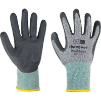 WorkEasy Cut Protective Gloves, Size 6/X-Small, 13 Gauge, Foam Nitrile Coated, HPPE/Glass Fibre Shell, ASTM ANSI Level A3/EN 388 Level C Ottawa Fastener Supply