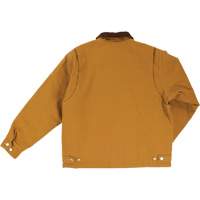 Duck Chore Jacket, Men's, Small, Brown Ottawa Fastener Supply