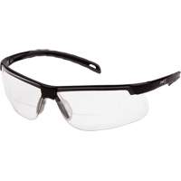 H2MAX Reader Lens with Black Frame, Anti-Fog, Clear, 2.0 Diopter SGY106 | Ottawa Fastener Supply