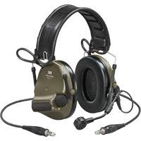 Peltor ComTac VI NIB Dual Lead Headset with Arc, Headband Style, 23 dB Ottawa Fastener Supply