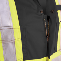 7702BK FR-Tech&reg; 88/12 FR Arc Rated Coveralls, Size 36, Black, 9.7 cal/cm² Ottawa Fastener Supply