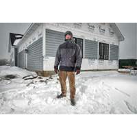 Blouson imperm&eacute;able Hydrobreak, Hommes, 3T-Grand, Gris Ottawa Fastener Supply