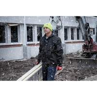 Tuque &agrave; revers haute visibilit&eacute;, Taille unique, Vert Ottawa Fastener Supply