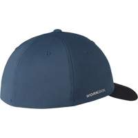 Workskin Fitted Hat, Blue, Poly-Cotton Ottawa Fastener Supply
