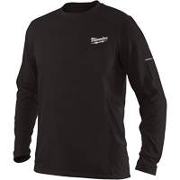 Workskin Long Sleeve Shirt, Men's, Small, Black Ottawa Fastener Supply