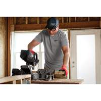 Hybrid Work Tee Shirt, Men's, Small, Grey Ottawa Fastener Supply