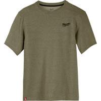 Hybrid Work Tee Shirt, Men's, Small, Green Ottawa Fastener Supply