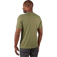 Hybrid Work Tee Shirt, Men's, Small, Green Ottawa Fastener Supply