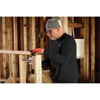 Hybrid Work Tee Shirt, Men's, Small, Black Ottawa Fastener Supply