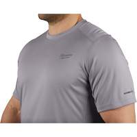 Workskin Lightweight Shirt, Men's, Small, Grey Ottawa Fastener Supply
