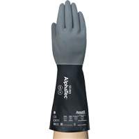 Gants r&eacute;sistants aux produits chimiques AlphaTec, Taille 7, 13" lo, N&eacute;opr&egrave;ne/Nitrile, Doublure en Nylon, 17 mils Ottawa Fastener Supply